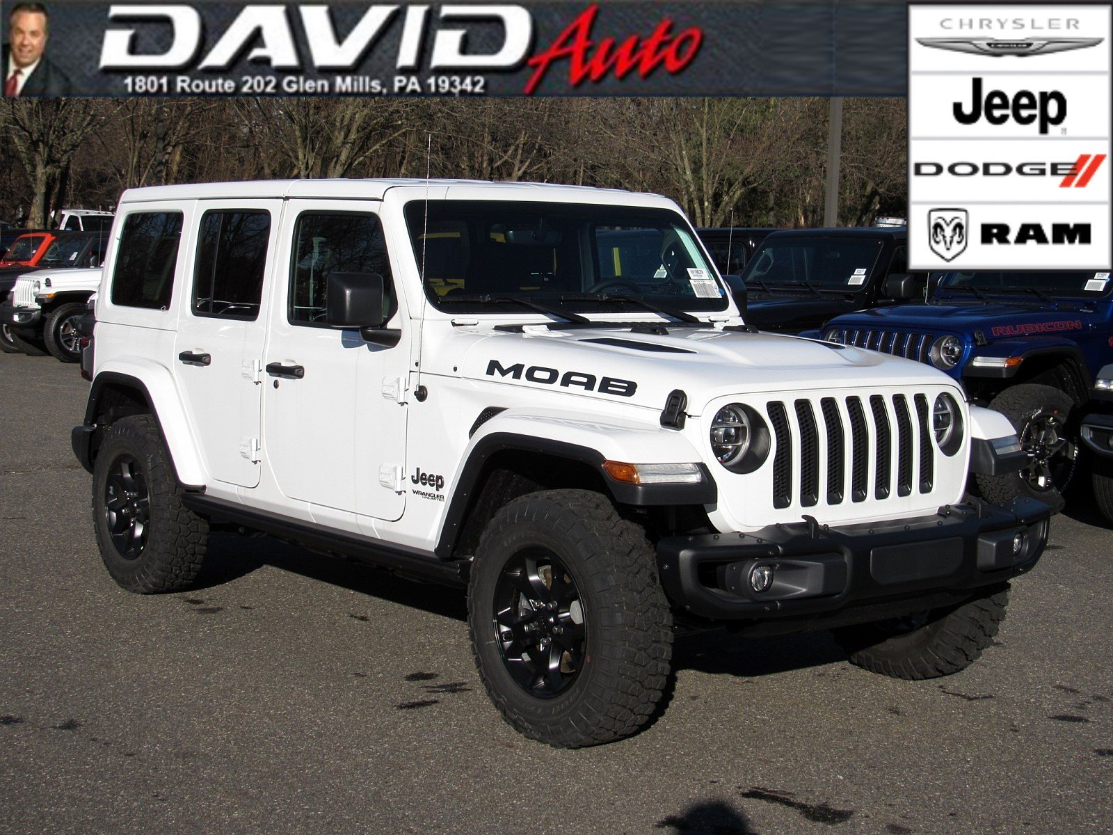 New 2019 JEEP Wrangler Moab Sport Utility in Glen Mills #W19029 | David ...